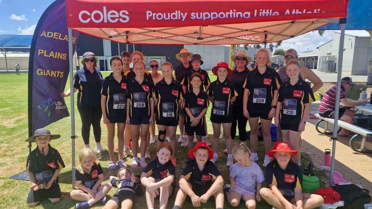 Adelaide Plains Giants Little Athletics wins national Coles Centre of the Year, recognising a small club with big community impact.
