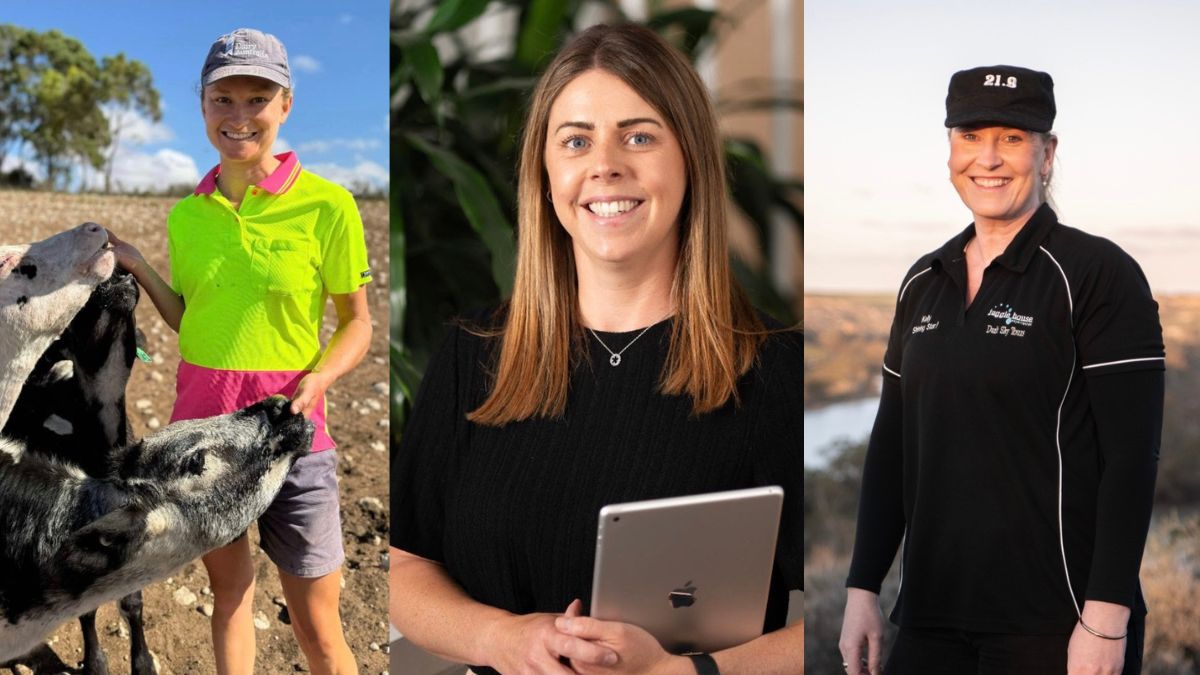 Three dynamic South Australian women have been named finalists in the 2026 Agrifutures Rural Women's Award.