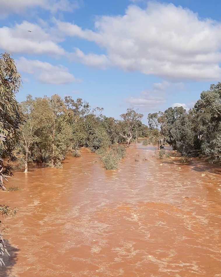 Jodie Pearce recorded 40mm of rain at Sunnyvale Station.